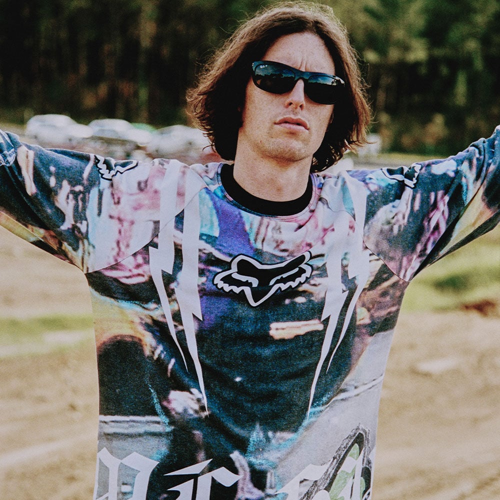 Fox x Supreme jersey