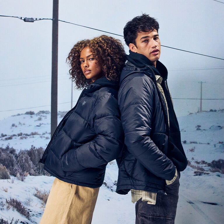 Male and female with Fox Ridgeway coat 