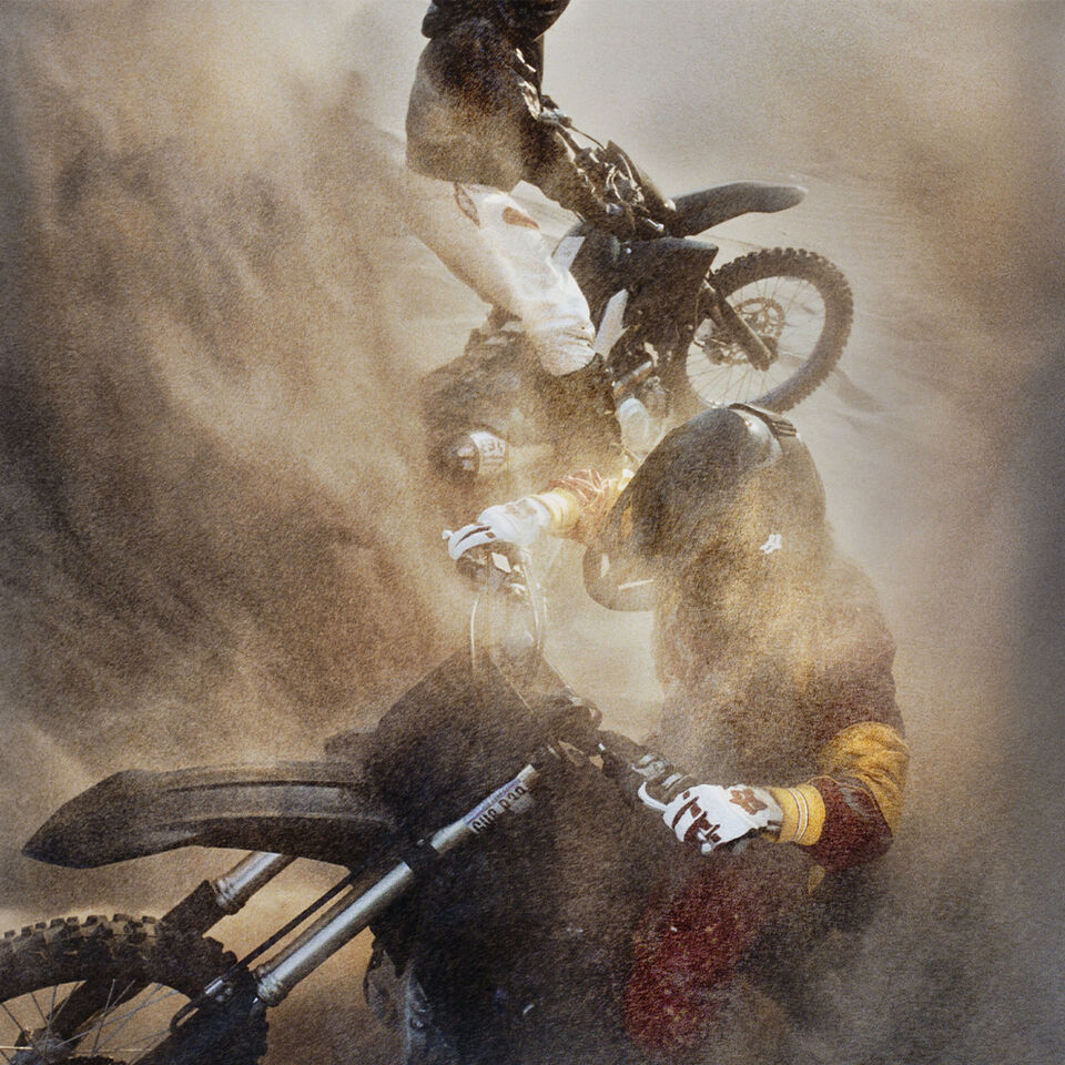 Kiko Kostadinov for Fox LAB image of two mx riders