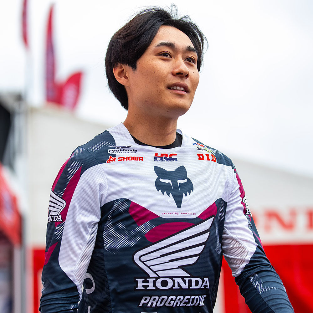 Joe Shimoda wearing Flexair tactile top