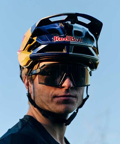 Mannequin portant MTB casque