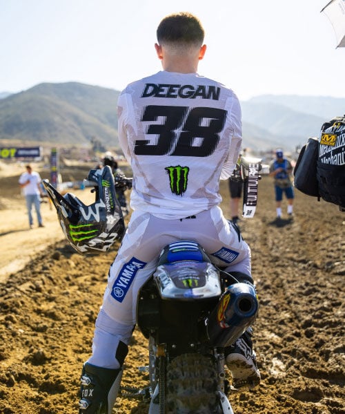 Deegan on Moto Bike