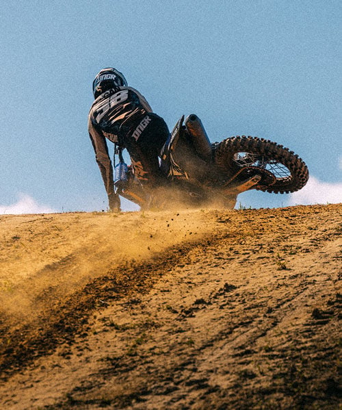 Deegan riding MX