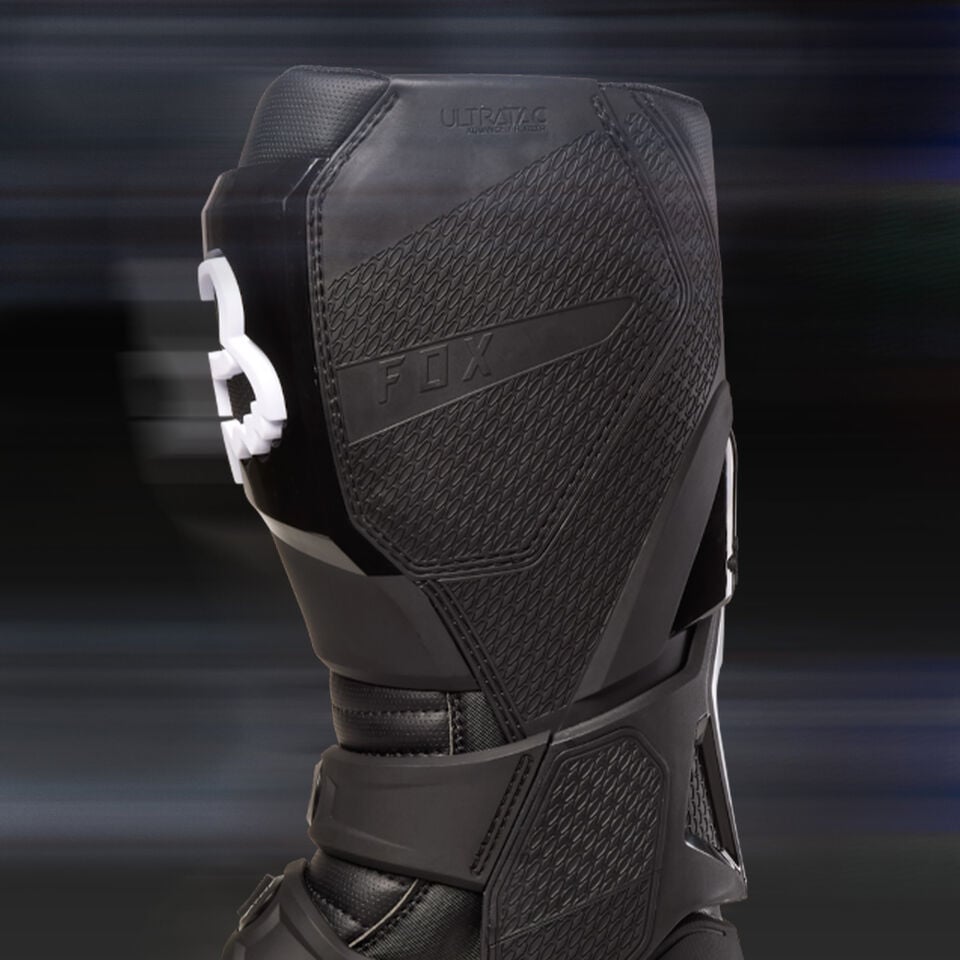 Instinct boot side profile, Innovations in grip, durability, and protection.