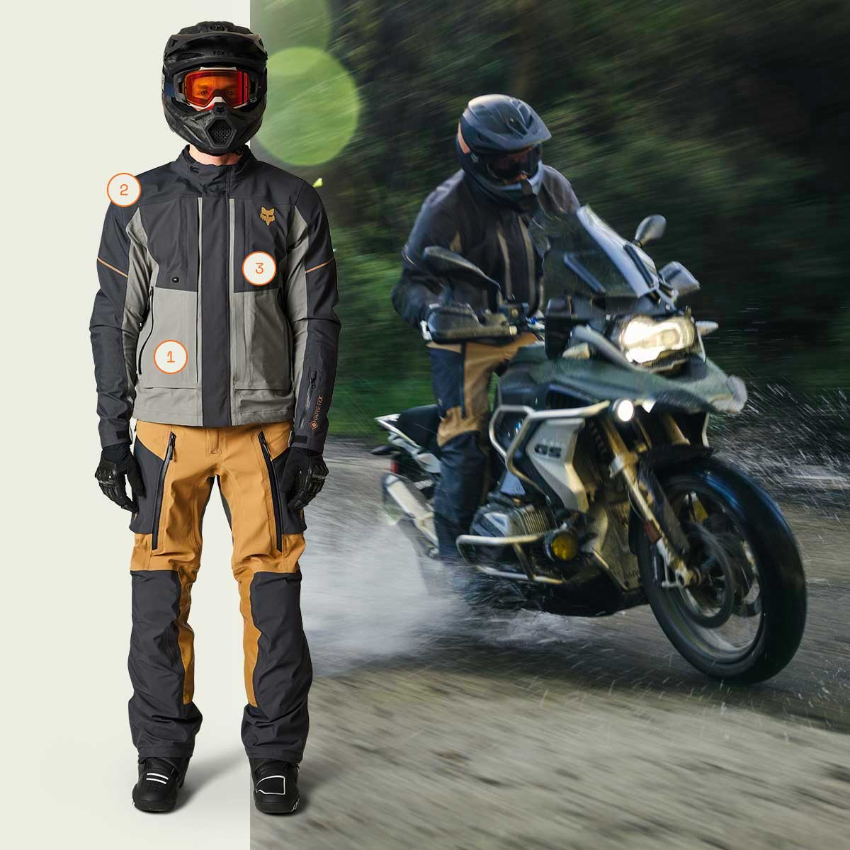 Bmw adventure fashion riding gear