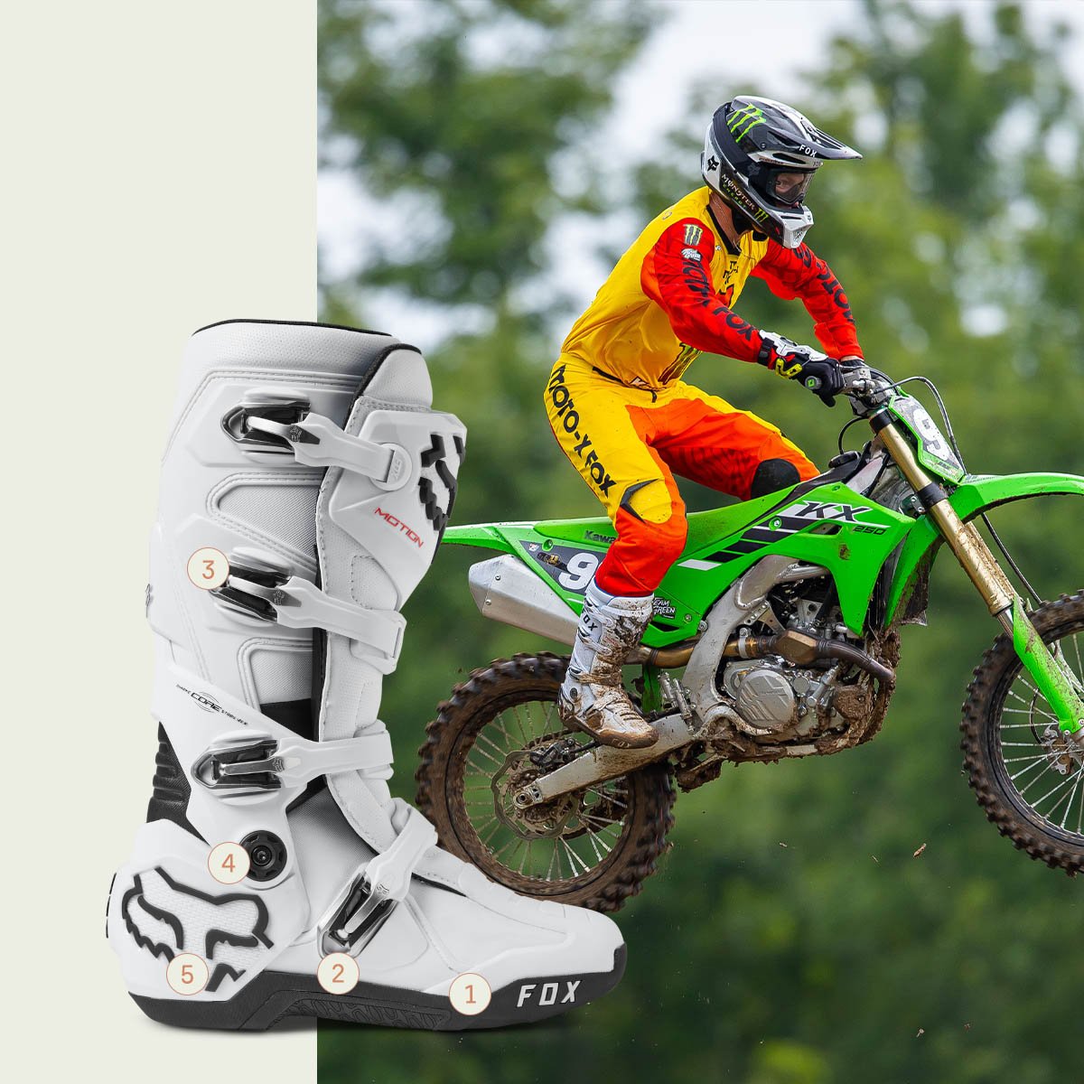 Dirt bike motorcycle boots hotsell